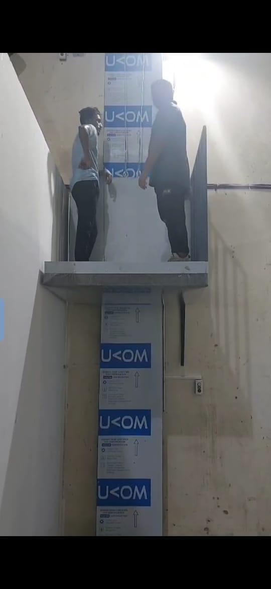 Cargo Lift Installation